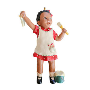 Hallmark Christmas ornament Christy - All God's Children 1996 Martha Holcombe